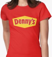 denny's burger Women's Fitted T-Shirt