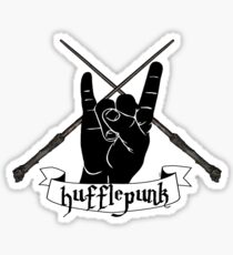 Pegatina hufflepunk
