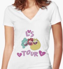 Love Sentence Replica Concert Tees Women's Fitted V-Neck T-Shirt