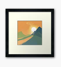 Dune The Spice must flow Framed Print