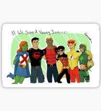 We Saved Young Justice Sticker