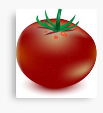 Fresh tomato Canvas Print
