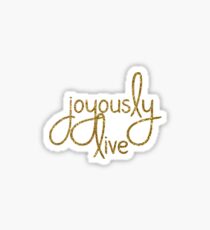 Joyously Live Sticker