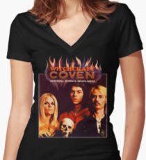 Coven Shirt! Women's Fitted V-Neck T-Shirt