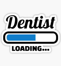 Dentist loading Sticker