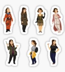 Every Clara Outfit Ever #8 Sticker