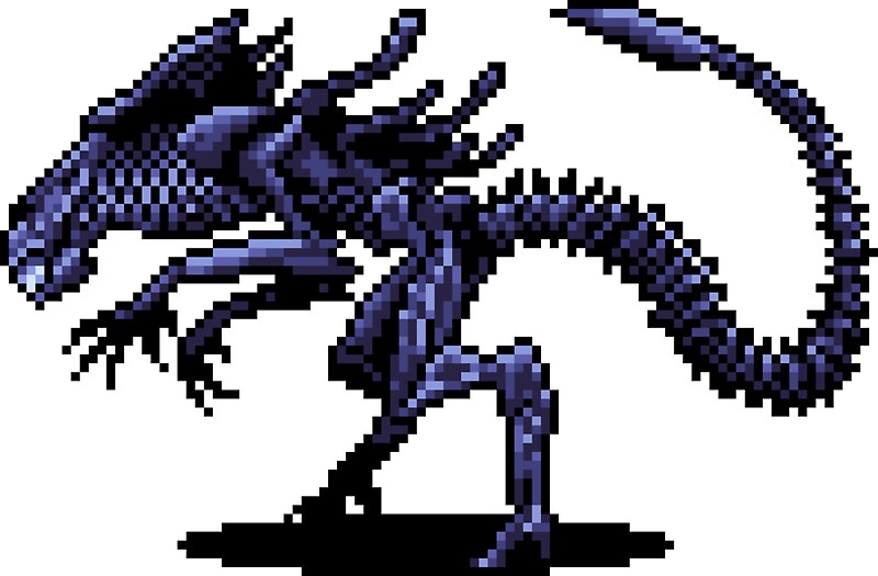 8 bit xenomorph