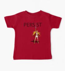 Camiseta para bebés She-Ra dice "PERSISTE"