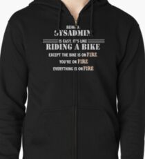 SYSADMIN Zipped Hoodie