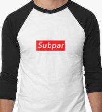 SUBPAR Men's Baseball ¾ T-Shirt