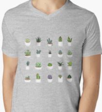 Succulents Men's V-Neck T-Shirt