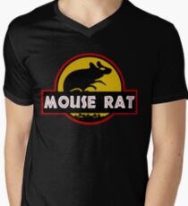 Jurassic Mouse Rat Men's V-Neck T-Shirt