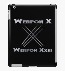 Weapon X & Weapon XxIII iPad Case/Skin