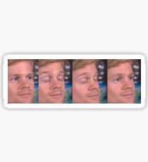 Pegatina White Guy Parpadeando Meme