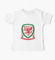 Wales National Football Game Theme Baby Tee
