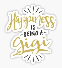 Happy Gigi Sticker