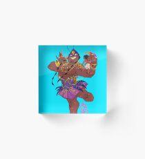 Tama-Tamatoa Acrylic Block