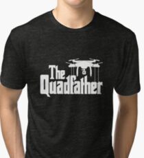 The Quadfather Tri-blend T-Shirt