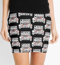 Jeep Stuff Hoodie Mini Skirt