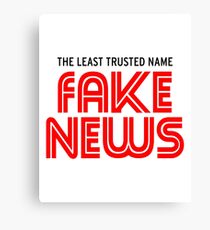 Fake News 1 Canvas Print