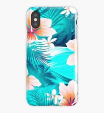 Hibiscus flowers at the beach iPhone Case