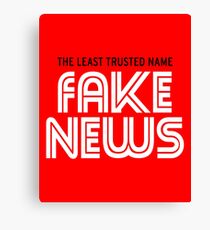 Fake News 3 Canvas Print