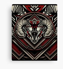 Robot Goat Canvas Print