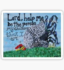 Lord Help Me Sticker
