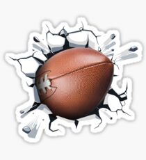 Football Breaking Records Fanatics Sticker