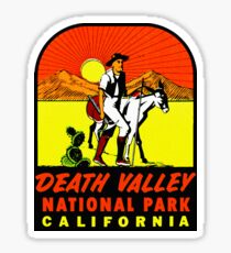 Death Valley National Park Vintage Travel Decal Sticker