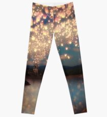 Wünsche Laternen für die Liebe Leggings