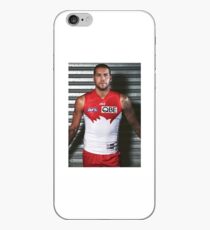 Buddy Franklin in Rot und Weiß iPhone-Hülle & Cover