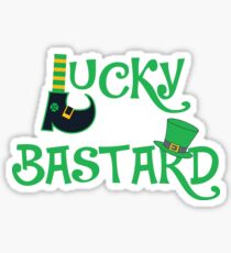 Lucky Bastard Sticker