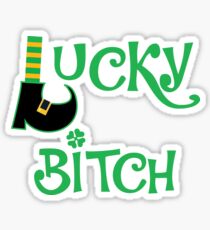Lucky Bitch Sticker