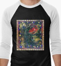Poppy Men's Baseball ¾ T-Shirt