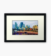 GTA IV Cityscape, Late Afternoon Framed Print