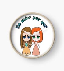 Willow & Tara - I'm Under Your Spell Clock