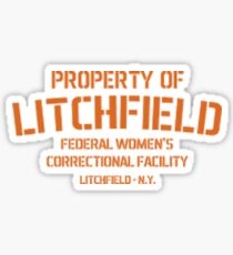 Property of Litchfield Sticker