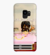 Legoman arrives to town streetscape Case/Skin for Samsung Galaxy