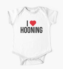 Body de manga corta para bebé I <3 Hooning