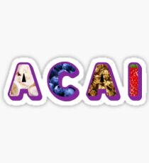 A Ç A Í Sticker
