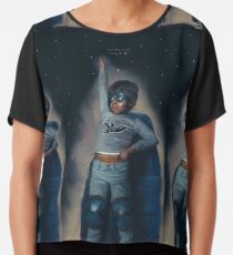 Superhuman Traits Chiffon Top