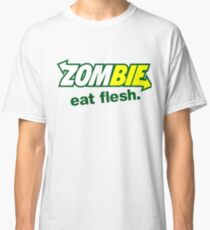 zombie eat flesh sub way Classic T-Shirt