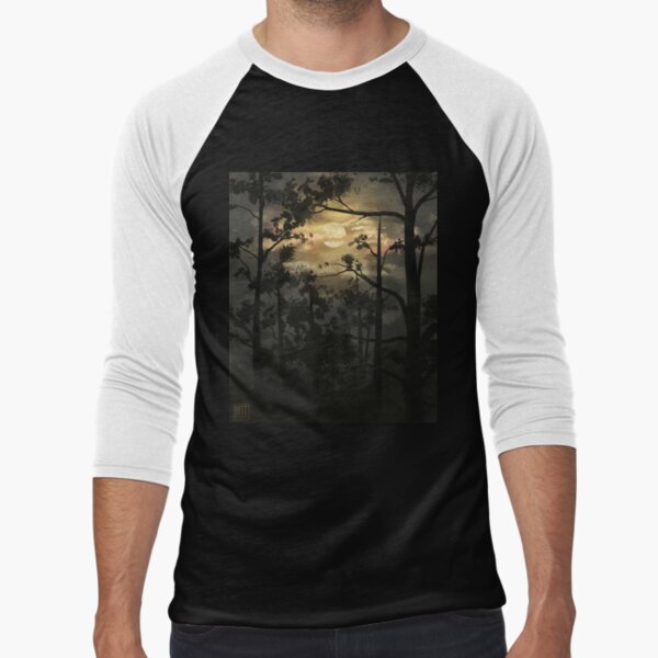 Moon Baseball ¾ Sleeve T-Shirt