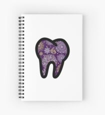 lsu tooth Spiral Notebook