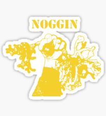 NWNOGGIN march for science yellow Sticker
