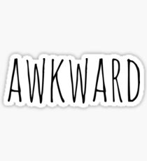 AWKWARD Sticker