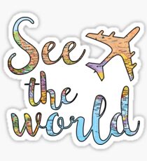 See the world Sticker