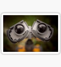 Wall E Up Close Sticker