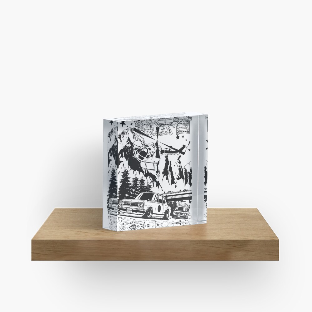 Skyline GT-R Hakosuka Outlaw Acrylic Block
